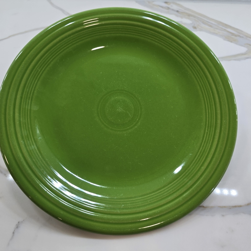 EUC Fiesta Classic Rim 10 1/2 Inch Dinner Plate